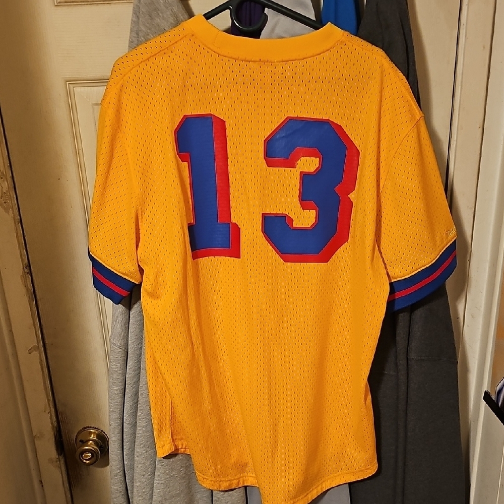 Mitchell & Ness Yellow San Francisco Jersey Warriors - Picture 3 of 6
